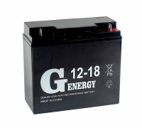 Аккумуляторная батарея 12В 18Ач G-energy 12-18