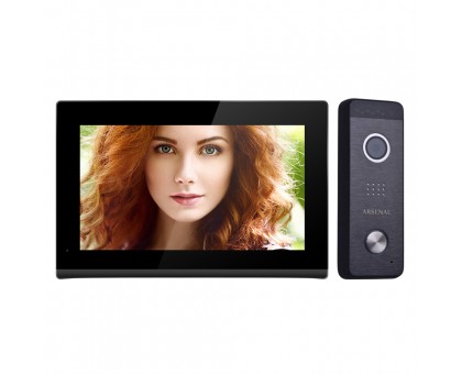 Комплект Arsenal Титул 7 FHD TUYA (белый) + Рокси FHD (серебро)