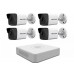 Комплект  IP Hikvision  4mp
