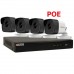 Комплект видеонаблюдения IP POE Hiwatch 2мп