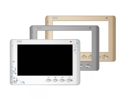 Монитор видеодомофона CTV-M1704 SE со сменными передними панелями