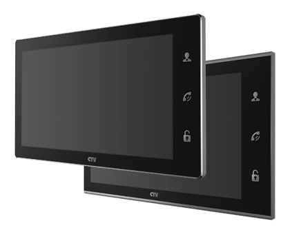 Монитор видеодомофона CTV-M4105AHD (чёрный)