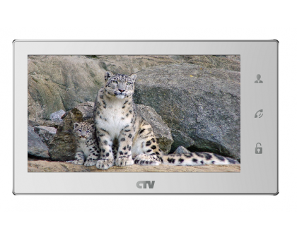 Монитор видеодомофона CTV-M4706AHD (белый)