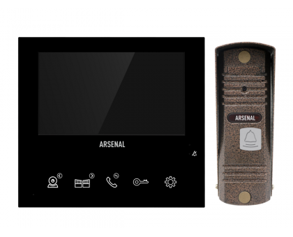 Комплект Arsenal Афина Pro (черный) + Триумф Pro (коричневый)