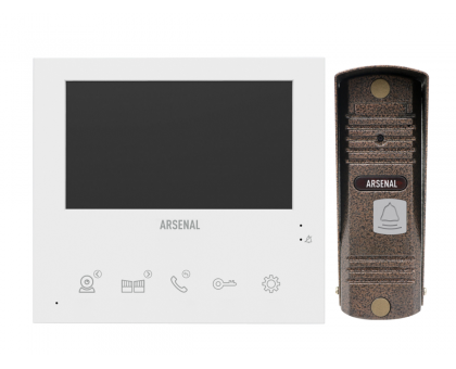 Комплект Arsenal Афина Pro (белый) + Триумф Pro (коричневый)