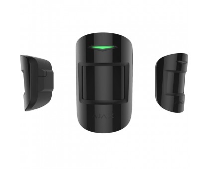 Беспроводной датчик движения с микроволновым сенсором "Ajax" MotionProtect Plus (чёрный)
