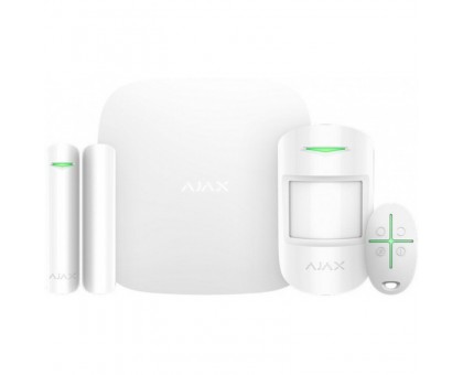 Комплект охранной сигнализации "Ajax" StarterKit Cam (белый)