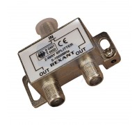 Делитель (сплиттер) ТВ сигнала 1 вход / 2 выхода