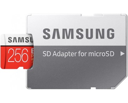 Карта памяти Samsung EVO Plus 2020 microSDXC 256GB (с адаптером)