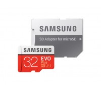 Карта памяти Samsung EVO Plus 2020 microSDXC 32GB (с адаптером)