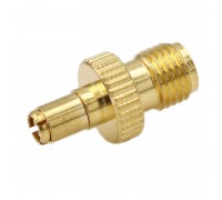 Переходник TS9 на SMA гнездо (TS9 - SMA female)