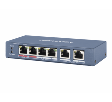 POE коммутатор Hikvision DS-3E0106HP-E
