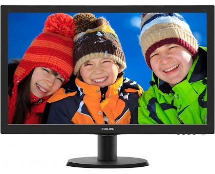 Монитор 23.6" PHILIPS 243V5QHSBA/00